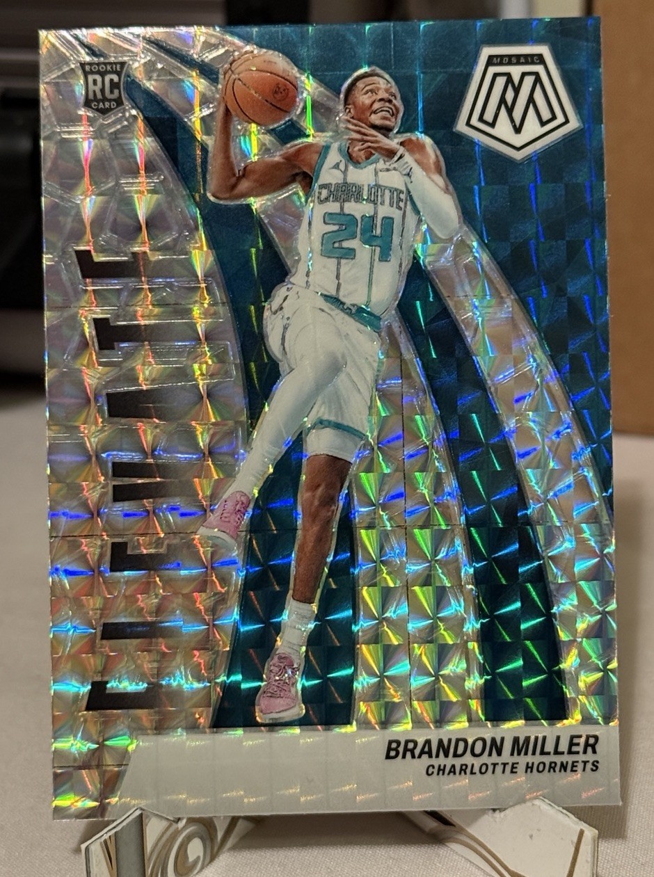2023-24 Panini Mosaic - Elevate Brandon Miller #17 Mosaic Prizm (RC)