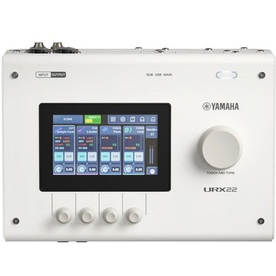 YAMAHA URX22-W USB-C Audio Interface Touchscreen & Steinberg Software License