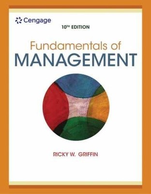 Fundamentals of Management (MindTap - Paperback, by Griffin Ricky - Very Good
