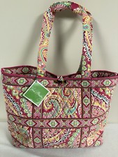 Vera Bradley Capri Melon Tic Tac Tote Large T...