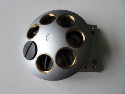LEICA DMRB Mikroskop Optik Nasenstück 7 Positionen Revolent. Kostenloser UK-VERSAND.