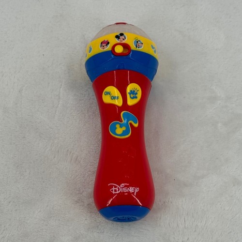 Disney Mickey Minnie Mouse Clubhouse Musical Light Up Toy My First Microphone