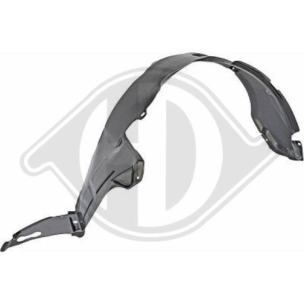 Verkleidung Radhaus Vorne Links Diederichs 6870013 FÜR Hyundai-image
