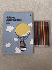 Brand New Bundle Kids Staedtler Colouring Pencils & Ikea Colour Book arts Crafts