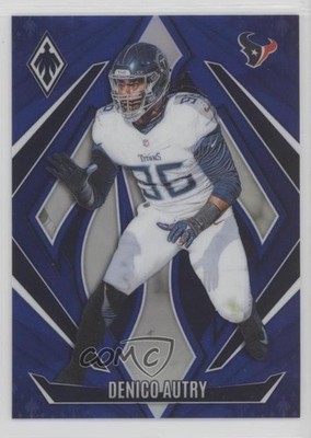 2024 Panini Phoenix Blue 24/50 Denico Autry #42 14wi