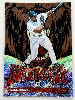 2022 Panini Donruss Unleashed Frank Thomas #UL-19 Rapture Holo Chicago White Sox