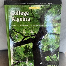 College Algebra Lial 12th instructor s editio...