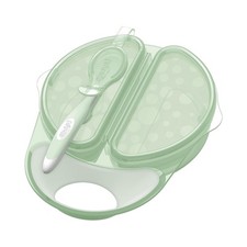 Portable Baby Food Container with Detachable Spoon for Toddlers Free Travel