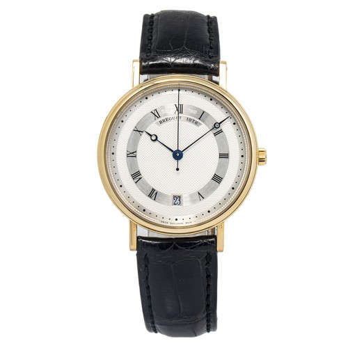 Breguet Classique 5930BA Automatic 18k Yellow Gold Silver Dial...