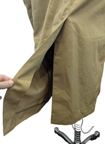United Tokyo Brown Trench Coat Size 1 CLEAN EUC Pockets Niigata, Japan - Picture 13 of 13
