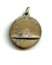 medaglietta nave Caio Duilio 1913/ 1956