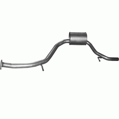 Silencieux intermédiaire Toyota Auris 1.6 anti-corrosion pour une réduction du bruit