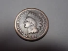 1884 Indian Head Penny in solid good condition. Nice looking coin.  Tough year.