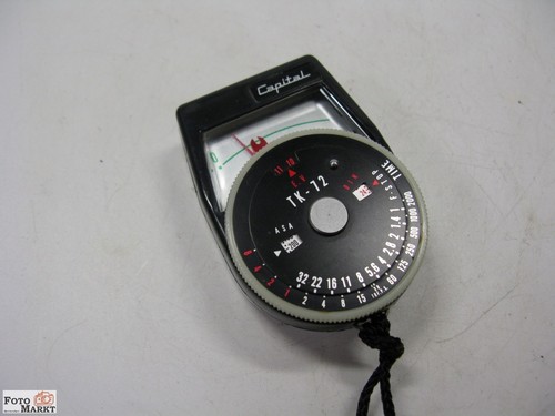 Belichtungsmesser Capital TK-72 Lichtmesser Fotostudio light meter - Picture 1 of 3