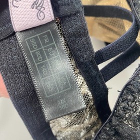 Agent Provocateur Adelia SOIREE Black Gold 36D/3 Set