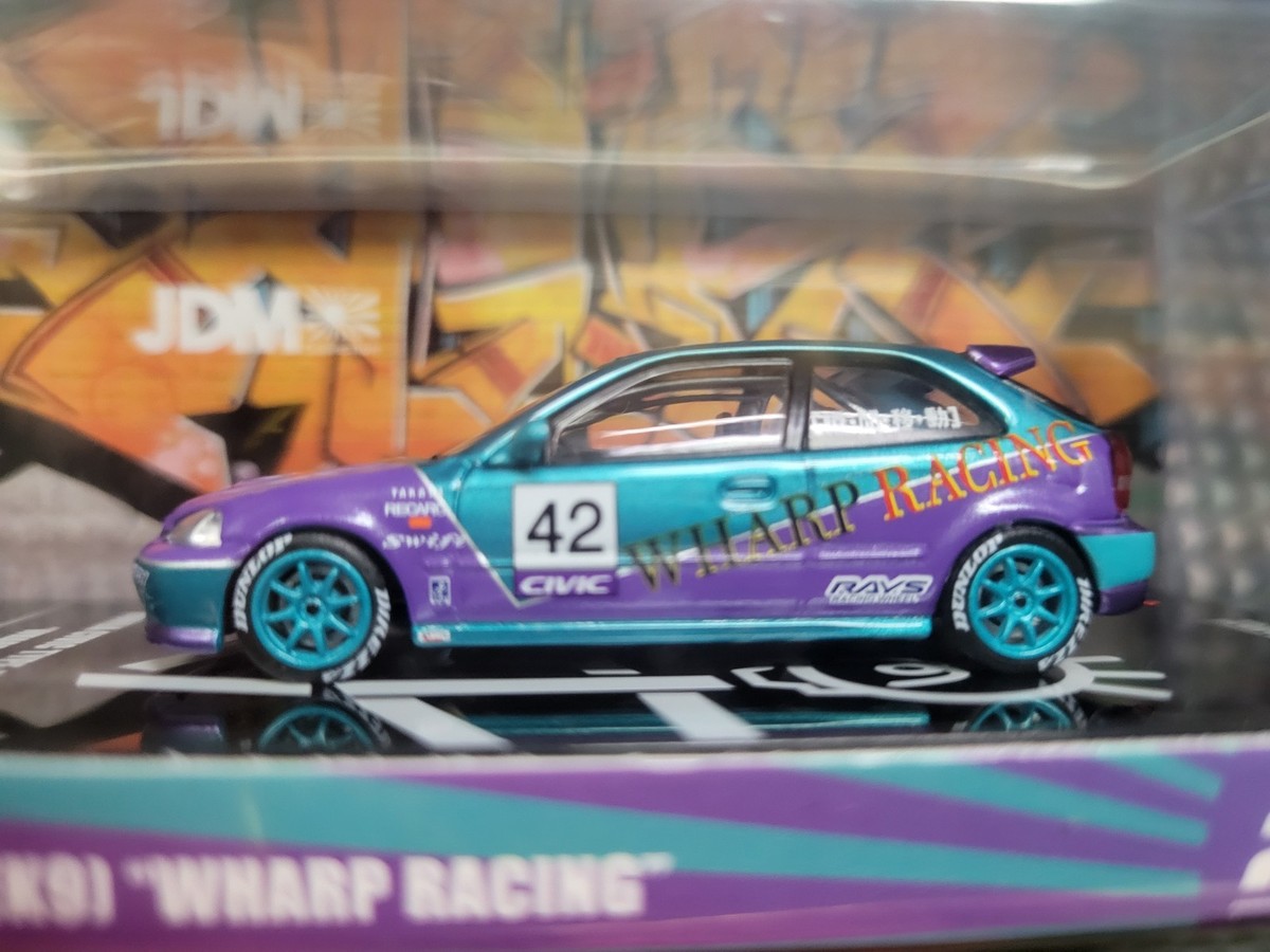 INNO64 1/64 Honda Civic EK9 Thailand 限定 INNO64 1/64 HONDA CIVIC TYPE-R (EK9) - THAILAND DIECAST EXPO