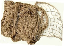 Knotted Netting - Camo Netting to Customize, Hunting Gear, Camouflage Tan499
