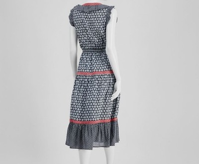bettina midi dress Bettina Midi Shirred Dress
