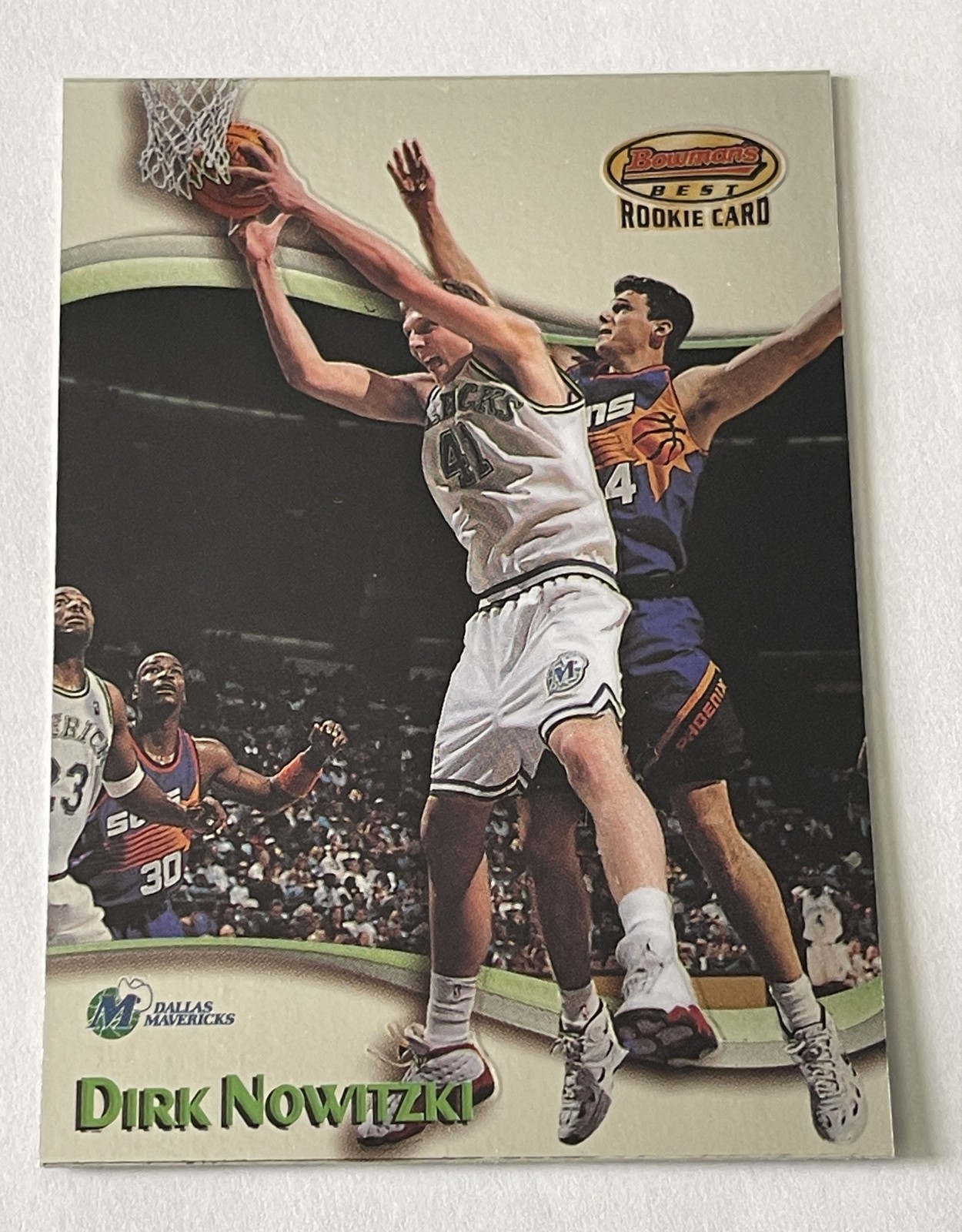 Dirk Nowitzki 1998-99 Bowman's Best #109 RC Rookie Dallas Hall Of Fame