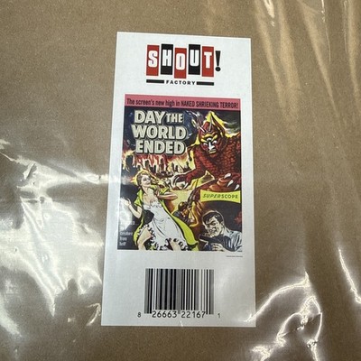 Day the world ended Shout Factory Exclusive 18x24'' Flat Poster NEW
