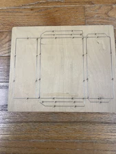 Ellison SureCut AccuCut CARD HOLDER Jumbo Die 11.75” x 9.75” RETIRED