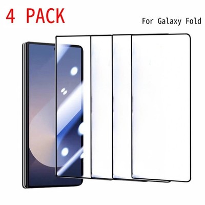 4X Full Cover Tempered Glass Screen Protector For Samsung Galaxy Z fold 7