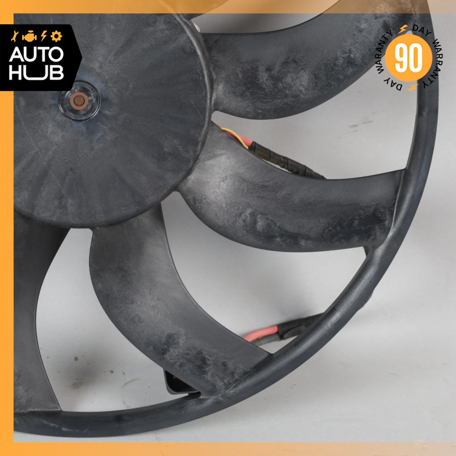 08-18 Bentley Continental GT W12 Radiator Cooling Fan Blade Motor 3W0121205B OEM