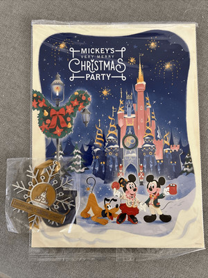 2022 Disney Mickey s Very Merry Christmas Party  9x12 Print & Ornament