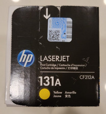 Genuine HP 131A CF212A Yellow Toner Cartridge New in Sealed Box