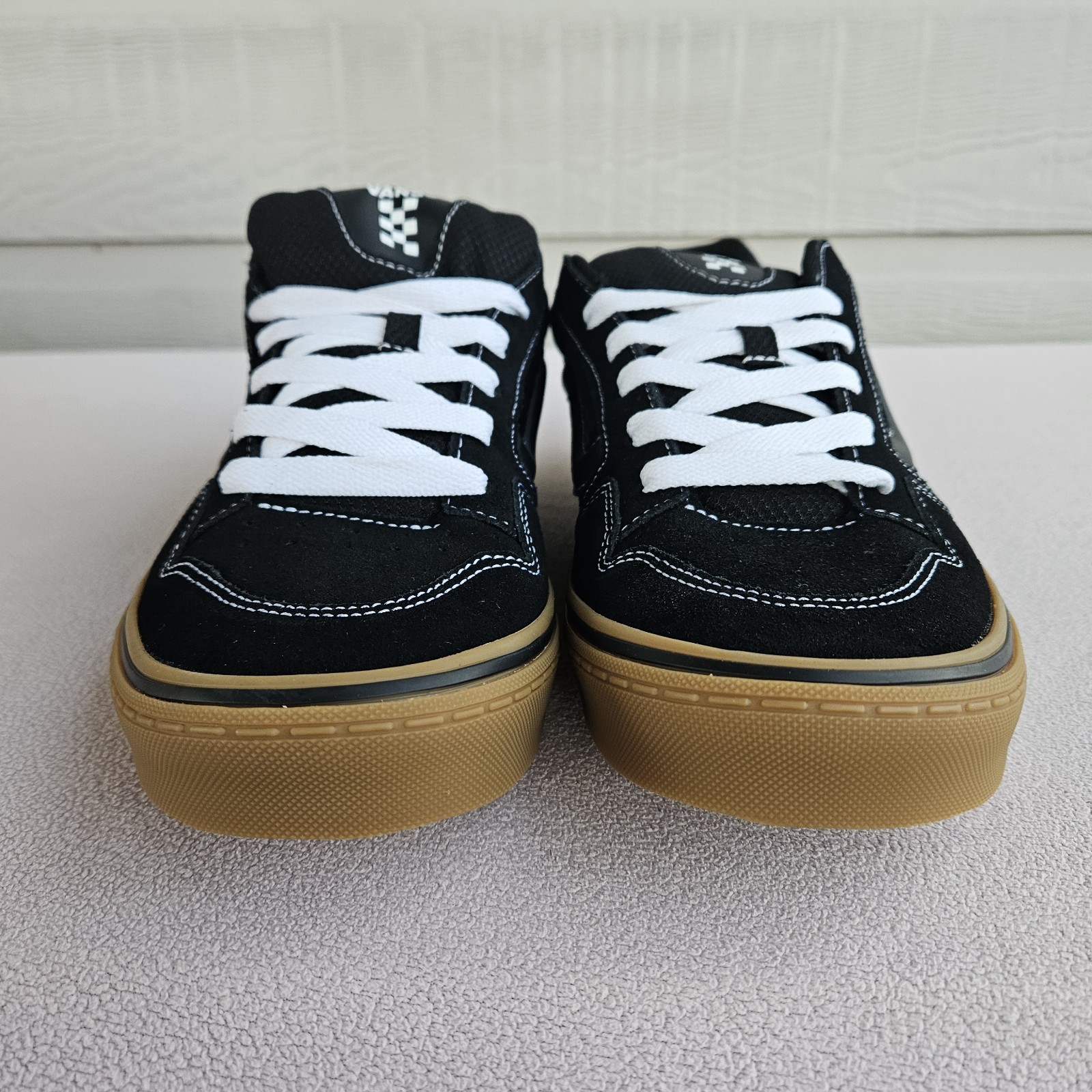 Vans Caldrone Suede Mesh Black Gum Low Top Skate Shoes Men SZ 11 VN0A5JM2B9M thumbnail 6