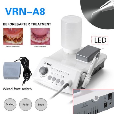 Kabelloser Dental-Ultraschall-Scaler mit LED abnehmbarem Handstück VRN-A8