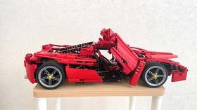 Lego Racers 8653 ENZO FERRARI 1/10 Scale Used From Japan