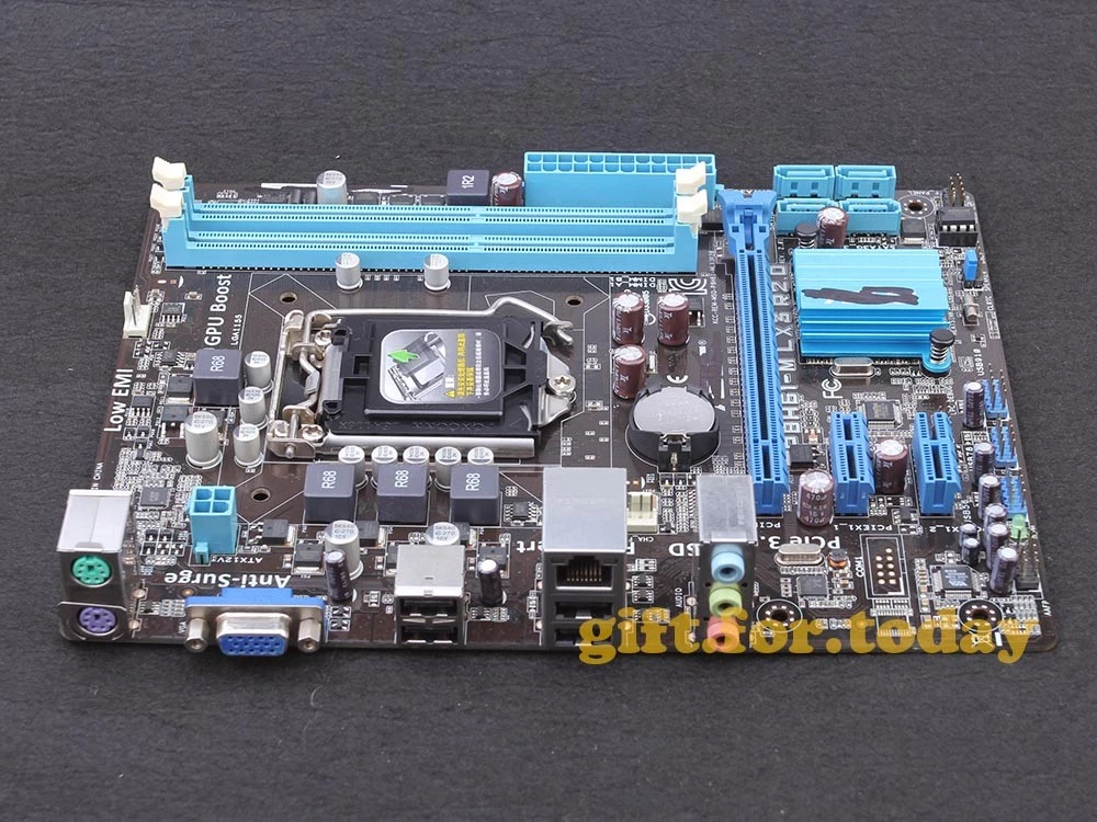 ASUS P8H61-M LX3 R2.0 LGA 1155 Intel H61 DDR3 MATX VGA Motherboard.