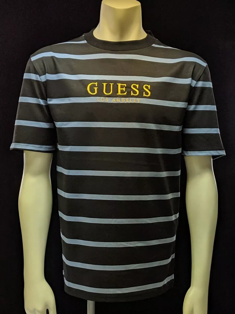 T shirt rayé homme guess new arrivals
