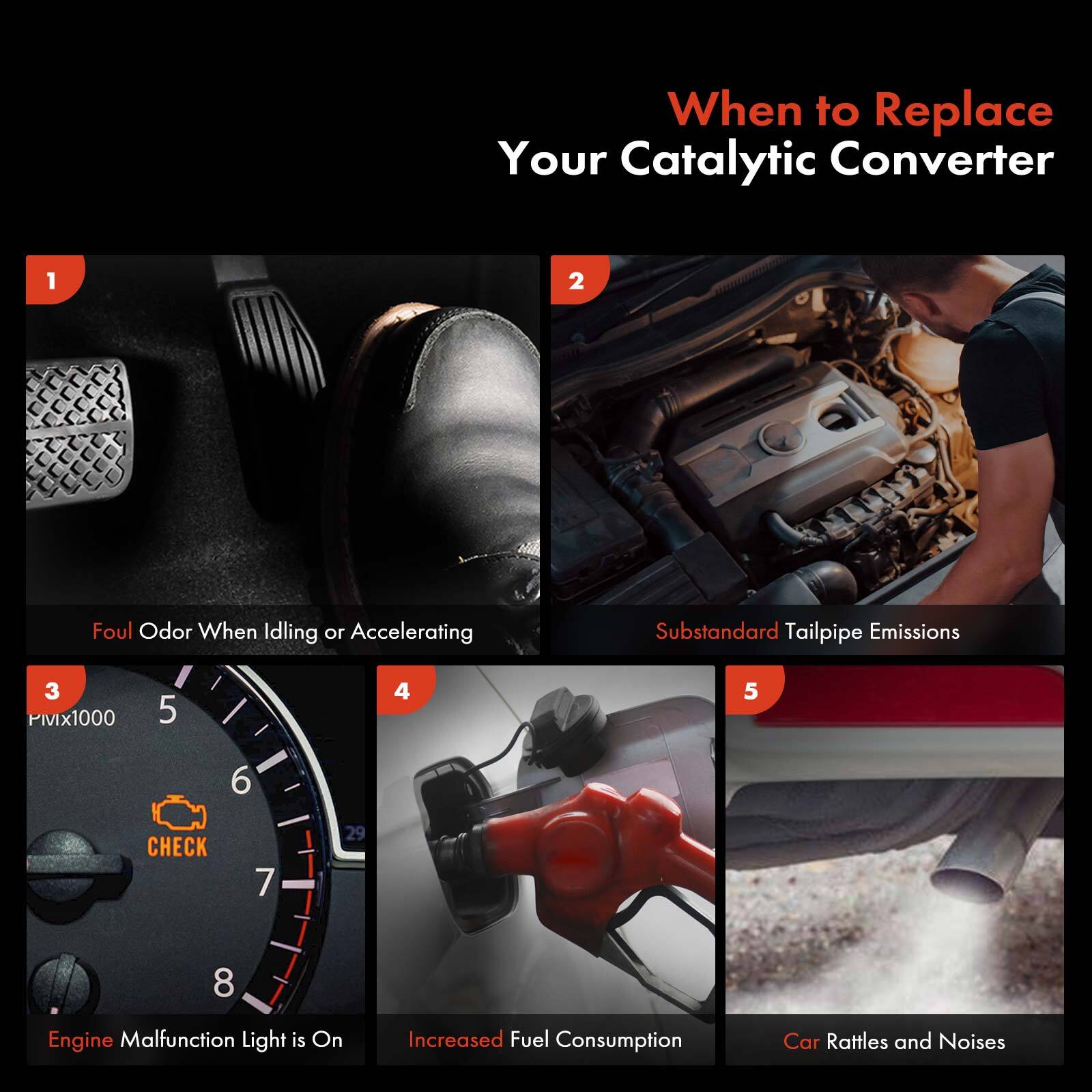 Front Catalytic Converter for Toyota Prius 20102015 Prius V Lexus