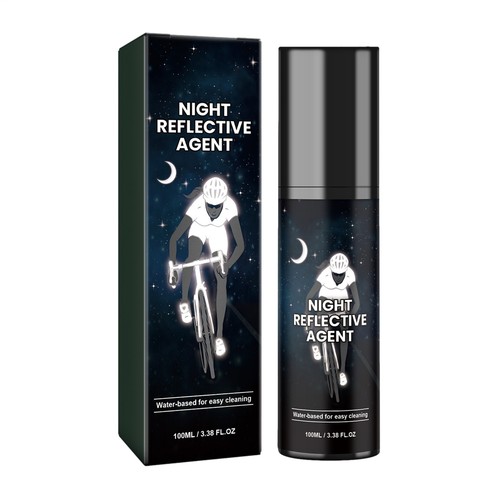 100ml Night Reflective Spray Bright Spray Paint For Night Riding Reflective - Foto 16 di 16