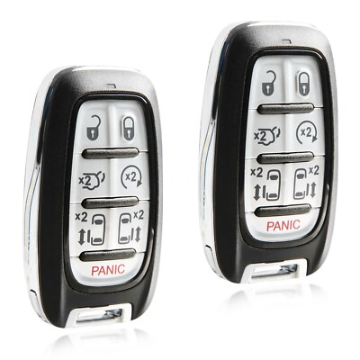 #ad 2 Key Fob Remote for 2017 2024 Chrysler Pacifica Voyager 68217832AC M3N 97395900 $64.95