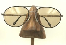 Vintage ON-Guard OG Z87 OG 055 Silver Oval Pilot Sunglasses FRAMES ONLY