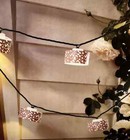 Threshold LED String Lights 10 LIGHTS Outdoor/indoor 7.5 FT LIGHTED LENGTH