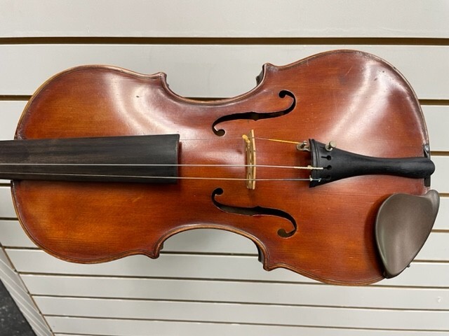 J.F. Lott Maker London Violin W/ Golden Strad Bow 4/4 Size