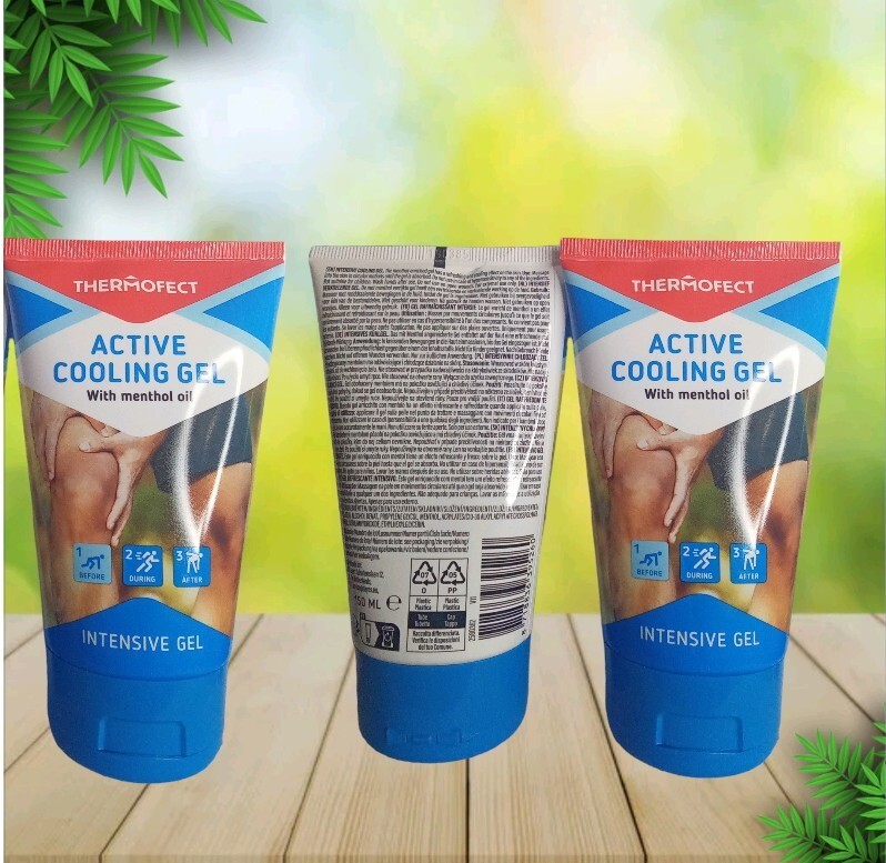 Gel intensive massage muscles et actif décontractant pack de 3 x 100 ml pour le corps