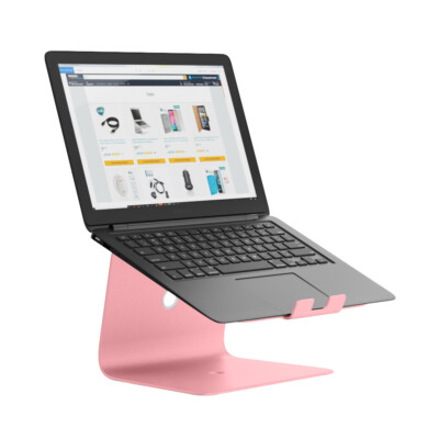 Slabo Notebookhalterung Laptopständer für MacBook Mac Book Air Pro - ROSÉGOLD