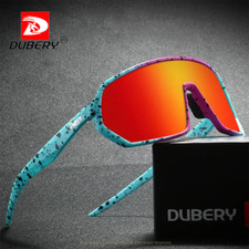DUBERY Men Oversize Polarized Sport Sunglasses Outdoor Shade Windproof Goggles