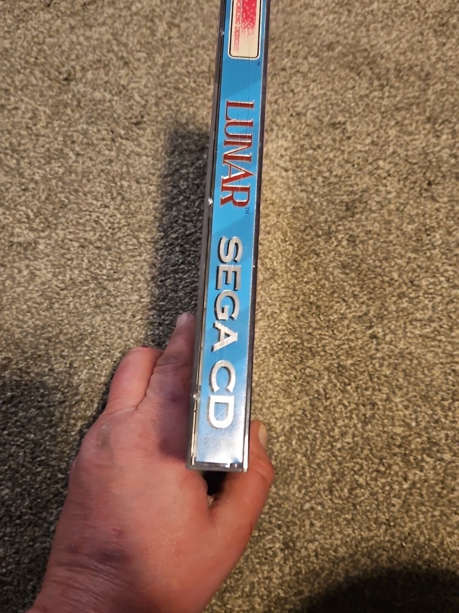 sega cd lunar silver star, Rare pink disc variant, Tested