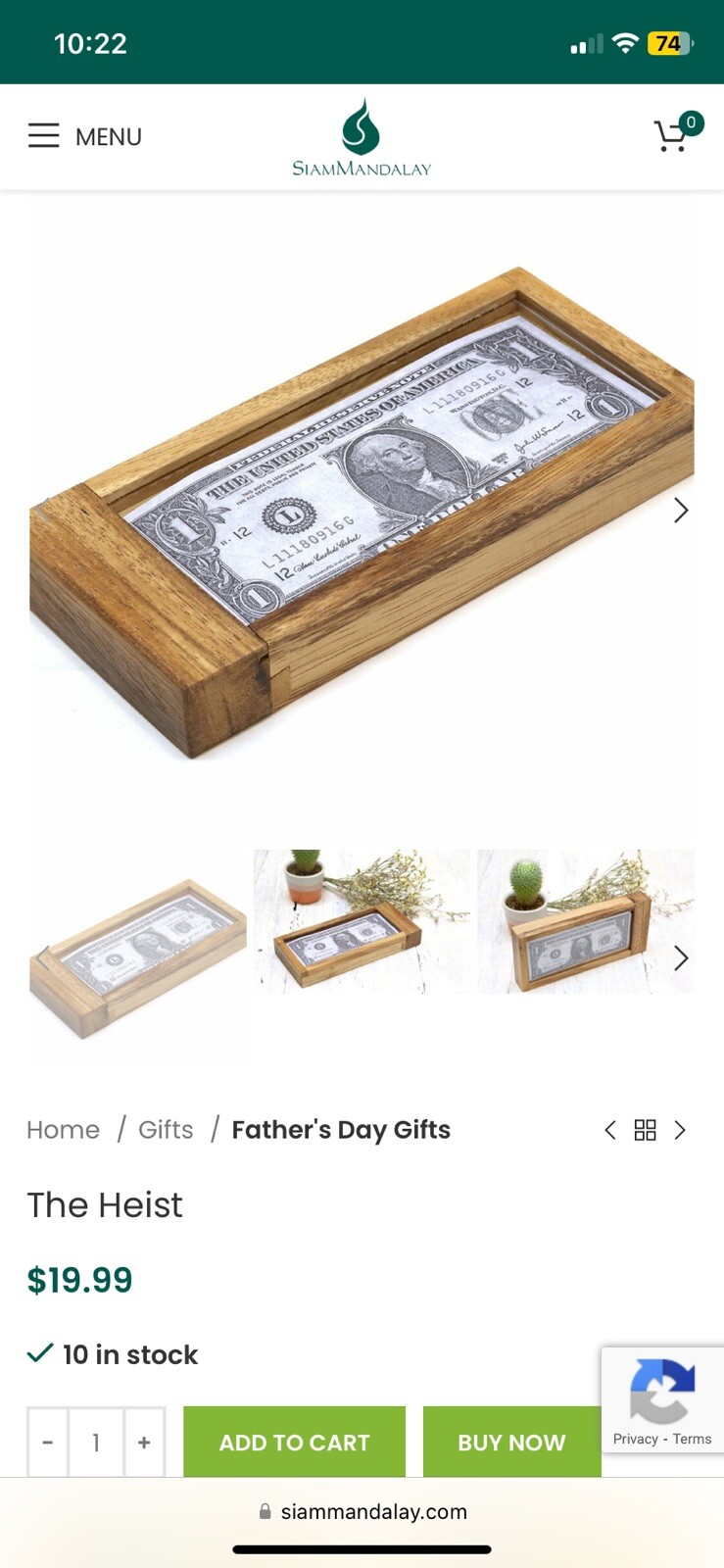 Magic Money Puzzle Box Wooden Brain Teaser