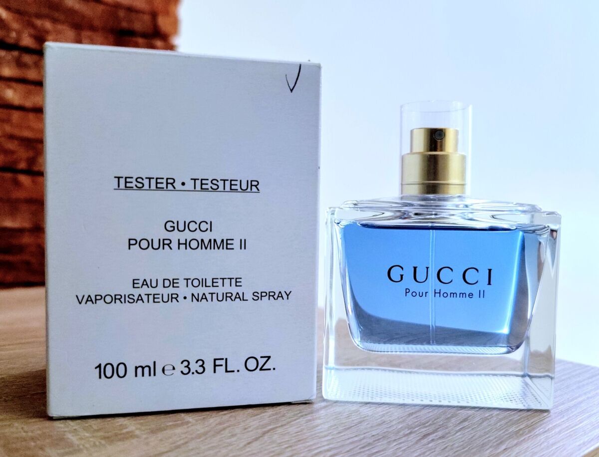 Gucci Pour Homme ii By Gucci 100ml 3.3 fl oz EDT For Men New Gucci Pour Homme ii By Gucci 100ml 3.3 fl oz EDT For Men New