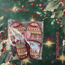 Thai Slippers Thai Craft Shoes Cotton Footwear Floor Portable Unisex size 12.5us