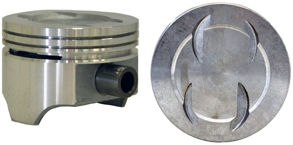 Juego de pistones con tapa de plato para Ford SBF 1963-1976 4,7 L 289 5,0 L 302 Foto 2 de 3