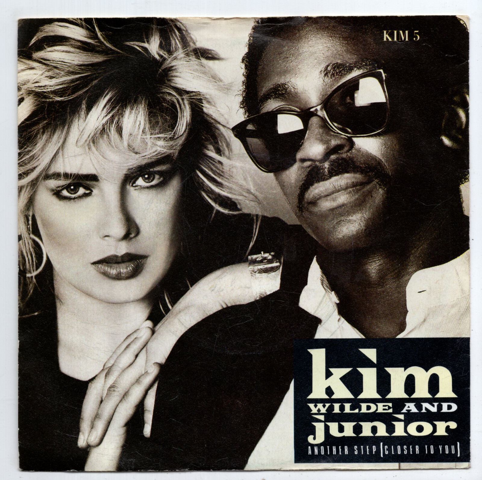(N456) Kim Wilde & Junior, Another Step - 1987 - 7"" vinyl