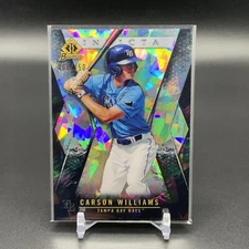 2021 Bowman Draft Invicta Carson Williams Atomic Refractor /150 TTC1946